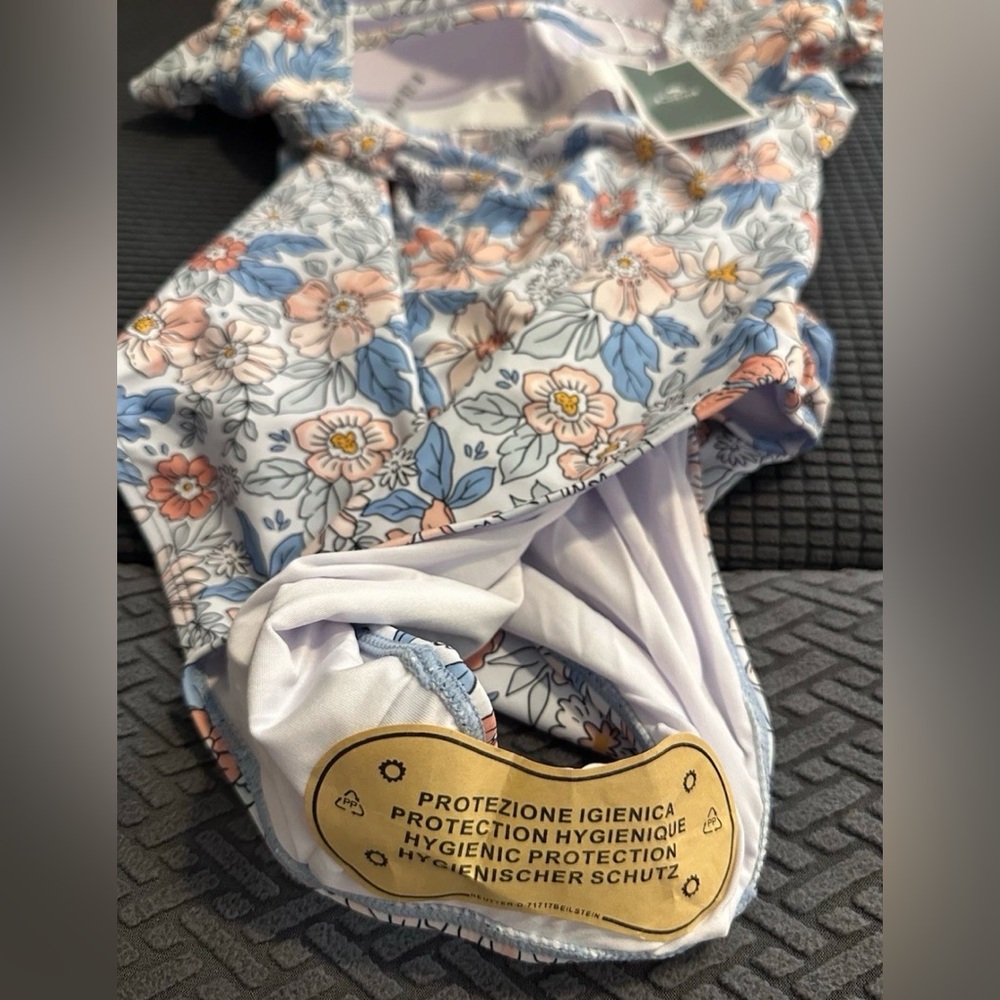 Eomenie Women's Tummy Control One Piece Swimsuit Swimwear Bathing Suit Large - Picture 6 of 7